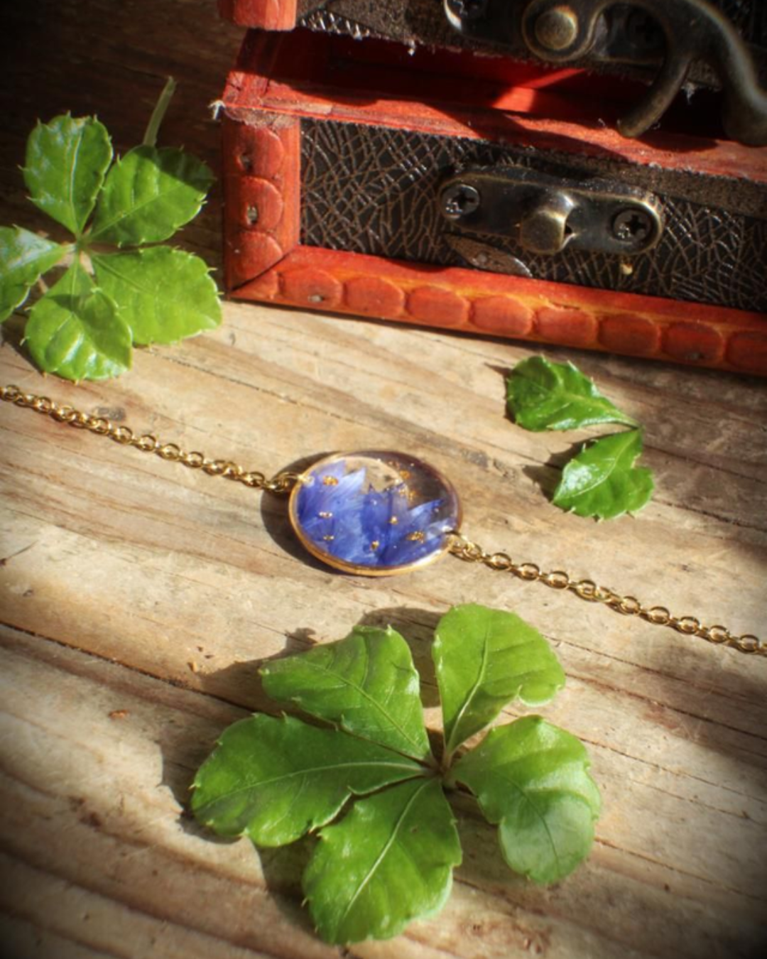 Bracelet rond Bleuet