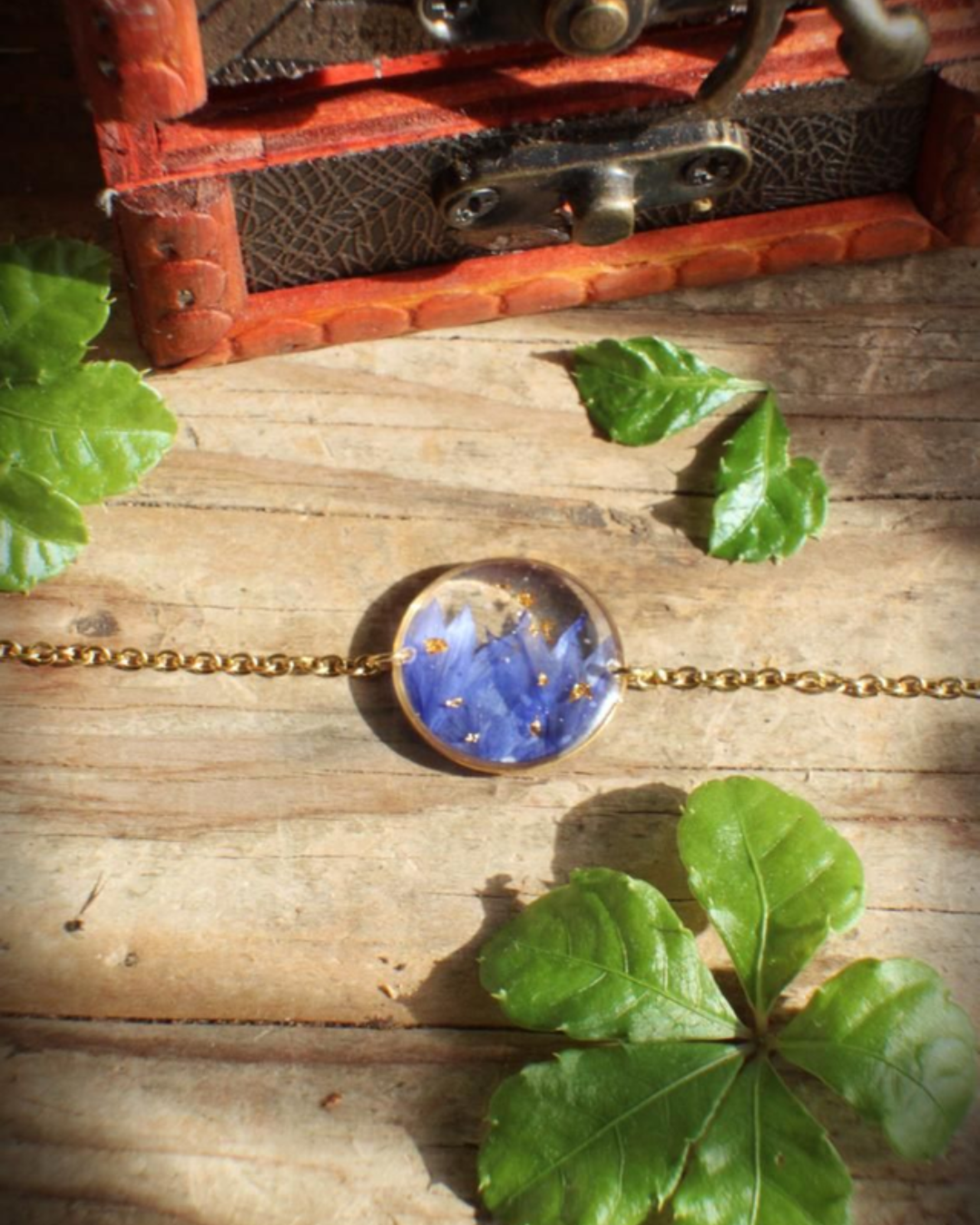 Bracelet rond Bleuet